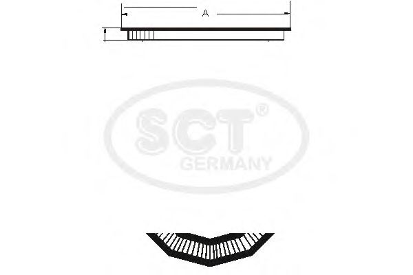 SB 078 SCT+GERMANY Air Filter