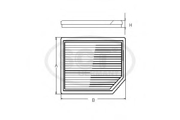 SAK166/1 SCT+GERMANY Filter, interior air