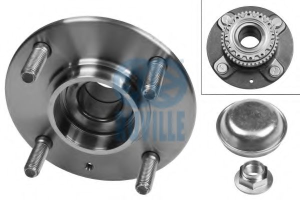 8930 RUVILLE Brake Pad Set, disc brake