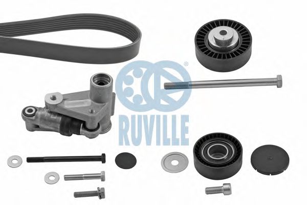 5509381 RUVILLE V-Ribbed Belt Set