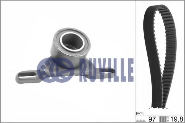 5520270 RUVILLE Crankshaft Drive Shaft Seal Set, engine