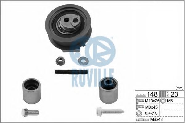 5577250 RUVILLE Pulley Kit, timing belt