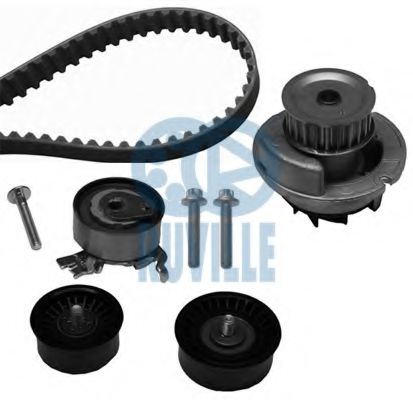 55327722 RUVILLE Cooling System Water Pump & Timing Belt Kit
