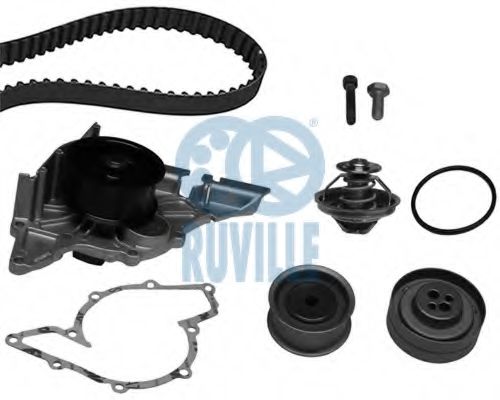 55419701 RUVILLE Cooling System Water Pump & Timing Belt Kit