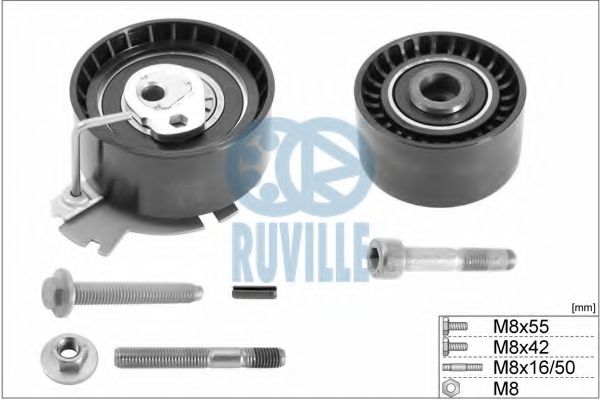 5663850 RUVILLE Pulley Kit, timing belt