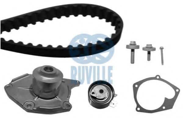 55581702 RUVILLE Cooling System Water Pump & Timing Belt Kit