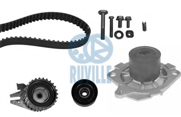55844751 RUVILLE Cooling System Water Pump & Timing Belt Kit