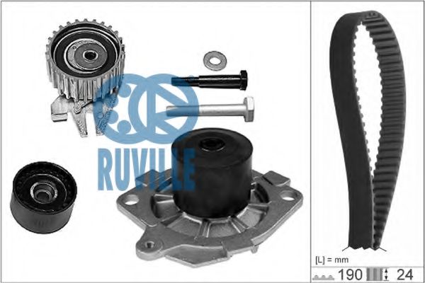 56036751 RUVILLE Water Pump & Timing Belt Kit
