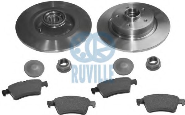 5583BD1 RUVILLE Brake Set, disc brakes