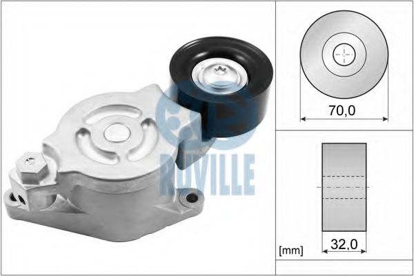 57084 RUVILLE Wheel Suspension Ball Joint
