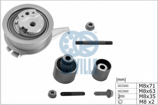 5639050 RUVILLE Pulley Kit, timing belt