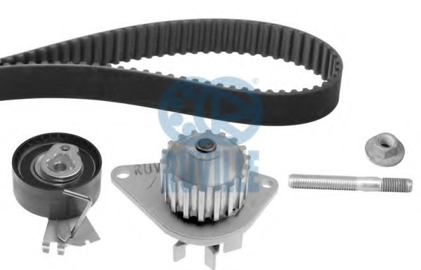 55958702 RUVILLE Cooling System Water Pump & Timing Belt Kit