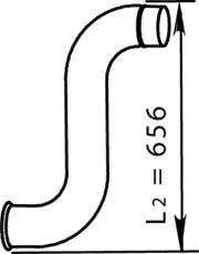 66214 DINEX Exhaust Pipe