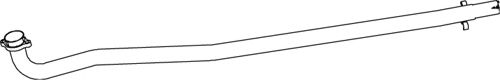 66101 DINEX Deflection/Guide Pulley, v-ribbed belt