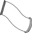 68088 DINEX Exhaust System Exhaust Pipe