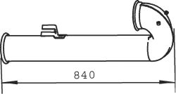 21753 DINEX Привод колеса Шарнирный комплект, приводной вал