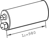 47301 DINEX Cylinder Head Gasket, cylinder head cover