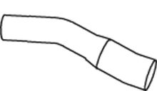 82132 DINEX Exhaust Pipe
