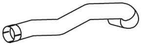 47509 DINEX Exhaust System Exhaust Pipe