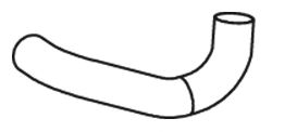82129 DINEX Exhaust Pipe