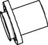 47294 DINEX Deflection/Guide Pulley, v-ribbed belt