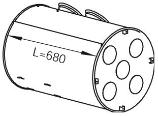 80445 DINEX Cylinder Head Gasket, cylinder head