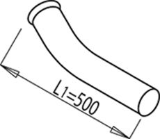 68188 DINEX Exhaust Pipe