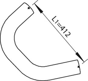 64739 DINEX Exhaust Pipe