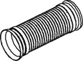 50217 DINEX Corrugated Pipe, exhaust system