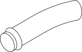 80265 DINEX Gasket, exhaust pipe