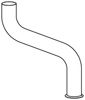 47554 DINEX Exhaust System Exhaust Pipe