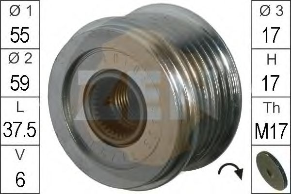 Alternator Freewheel Clutch