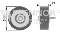 FU21920 FLENNOR Belt Drive Deflection/Guide Pulley, v-ribbed belt