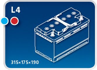 TME80 IPSA Starter Battery