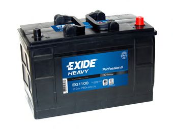EG1100 EXIDE Стартерная аккумуляторная батарея; Стартерная аккумуляторная батарея