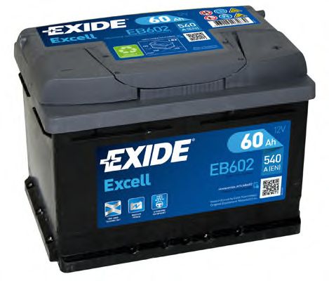 EB602 EXIDE Система стартера Стартерная аккумуляторная батарея