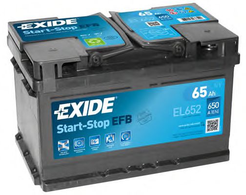 EL652 EXIDE Startanlage Starterbatterie