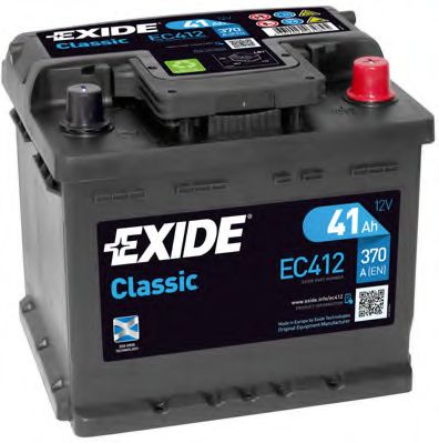 EC412 EXIDE Heating / Ventilation Filter, interior air