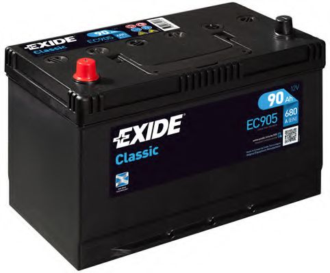 _EC905 EXIDE Система стартера Стартерная аккумуляторная батарея