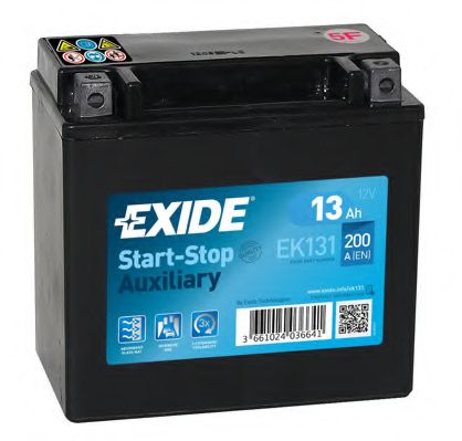 EK131 EXIDE Startanlage Starterbatterie