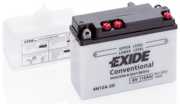 6N12A-2D EXIDE Starter System Starter Battery