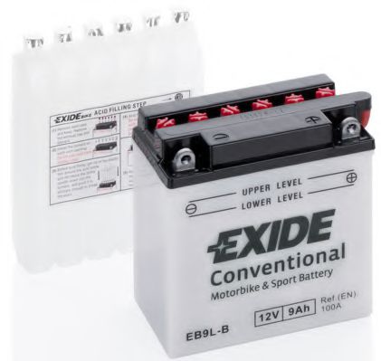 EB9L-B EXIDE Startanlage Starterbatterie