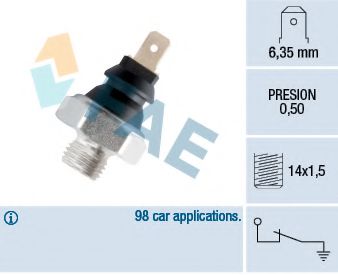 11250 FAE Oil Pressure Switch