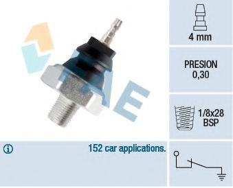 12230 FAE Lubrication Oil Pressure Switch
