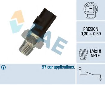 12610 FAE Lubrication Oil Pressure Switch