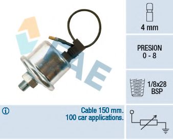 14100 FAE Oil Pressure Switch