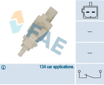 24411 FAE Brake Light Switch; Switch, clutch control (cruise control)