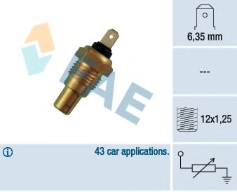 31650 FAE Sensor, coolant temperature