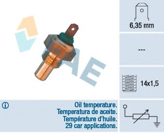 31700 FAE Sensor, oil temperature