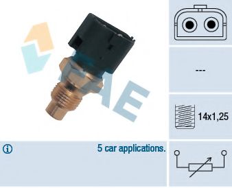 32390 FAE Cooling System Sensor, coolant temperature